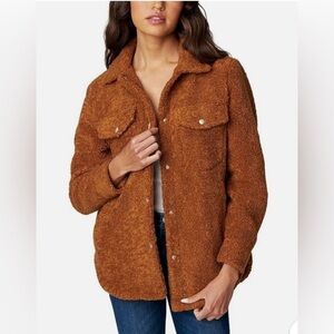 Blank NYC Brown Teddy Jacket
